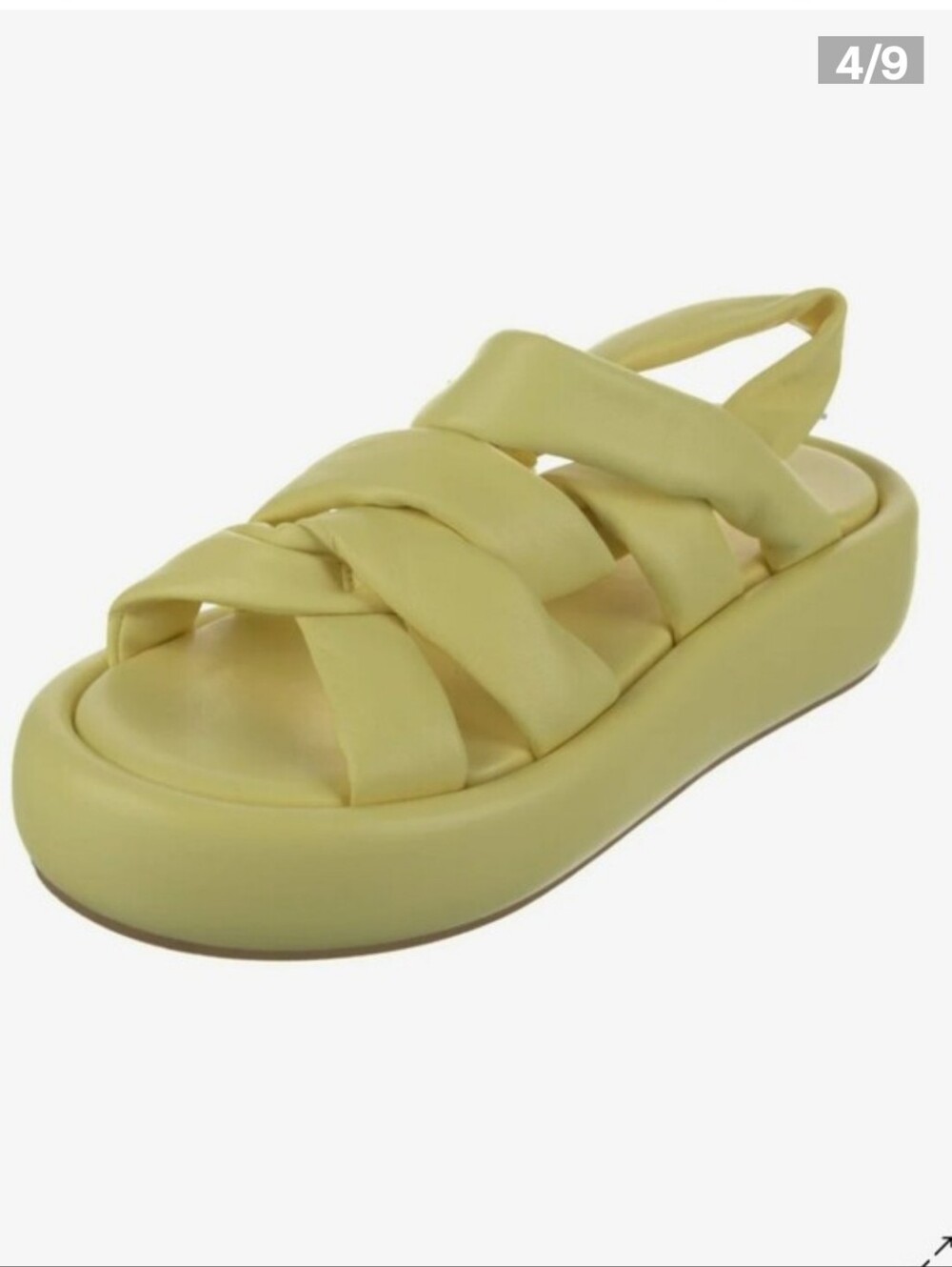 Clergerie Paris Ange Leather Platform Sandals
